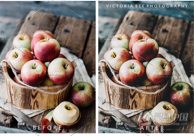 ins美食博主必备暗调食品胶片LR预设与移动LR预设  DARK FOOD LIGHTROOM PRESETS  福风灵感网 www.ffidea.com