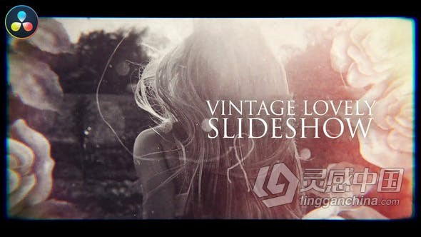达芬奇模板 复古可爱幻灯片怀旧婚礼视频相册照片动画 DaVinci Resolve模板 工程 文件  福风灵感网 www.ffidea.com