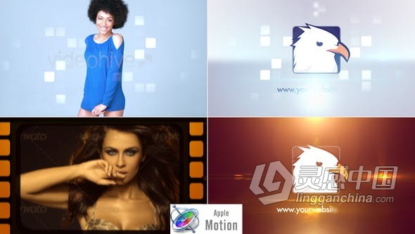 FCPX插件 9组时尚排版动画简约文字标题视频字幕效果  福风灵感网 www.ffidea.com