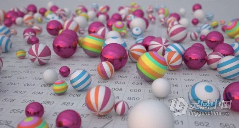 C4D与AE抽象概念六边形动画实例制作视频教程  福风灵感网 www.ffidea.com