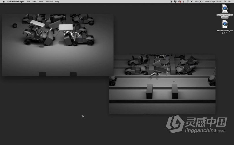C4D随机动态碰撞动画技术训练视频教程 Motion Design School – Infinite Crash using Cinema 4D  福风灵感网 www.ffidea.com