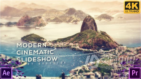 PR模板AE模板 科技感商务现代开场宣传介绍摄影演示视差幻灯片效果视频 PR与AE工程文件下载  福风灵感网 www.ffidea.com