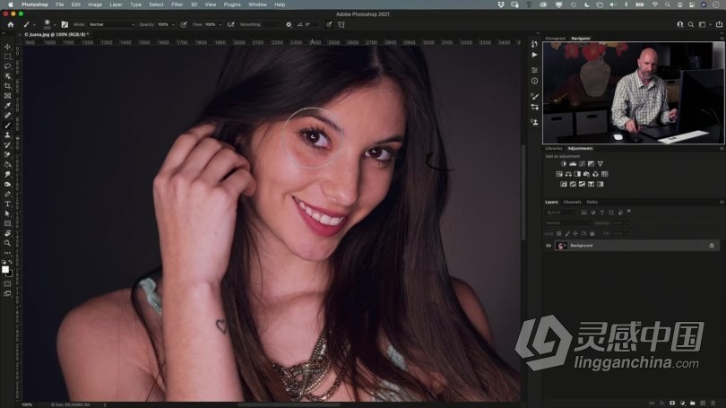 PS教程 PS初学者修饰调整人像写真摄影图像后期处理视频教程  福风灵感网 www.ffidea.com