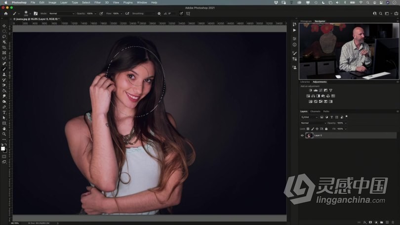 PS教程 PS初学者修饰调整人像写真摄影图像后期处理视频教程  福风灵感网 www.ffidea.com