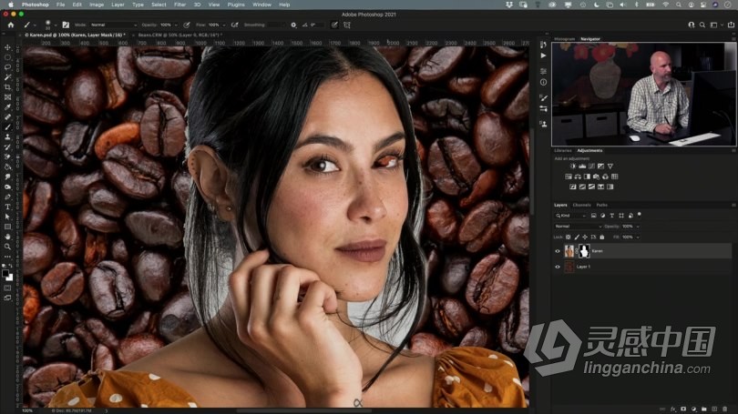 PS教程 PS初学者修饰调整人像写真摄影图像后期处理视频教程  福风灵感网 www.ffidea.com