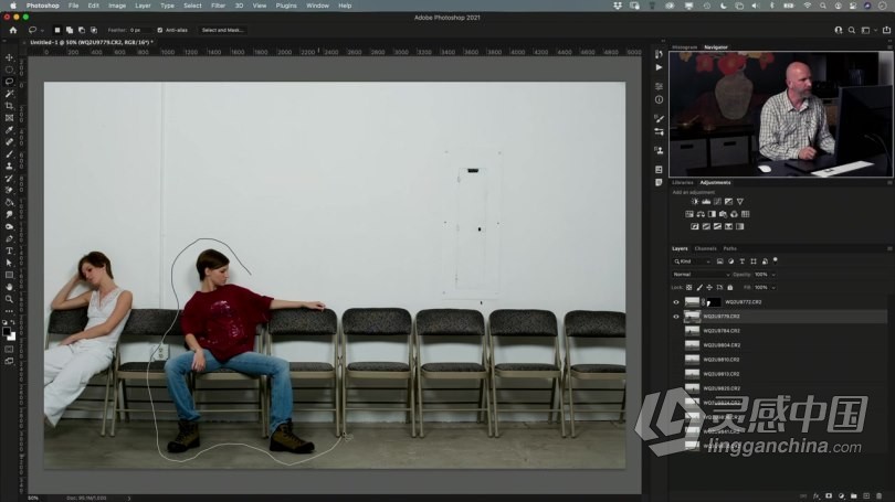 PS教程 PS初学者修饰调整人像写真摄影图像后期处理视频教程  福风灵感网 www.ffidea.com