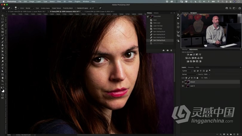 PS教程 PS初学者修饰调整人像写真摄影图像后期处理视频教程  福风灵感网 www.ffidea.com