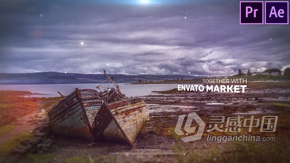 PR模板AE模板 视差效果旅行景点相册城市宣传片公司介绍展示卷轴开场标题幻灯片 PR与AE工程文件下载  福风灵感网 www.ffidea.com