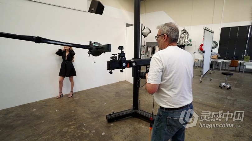 不同灯光设置高调照明效果人像摄影技巧视频教程  福风灵感网 www.ffidea.com