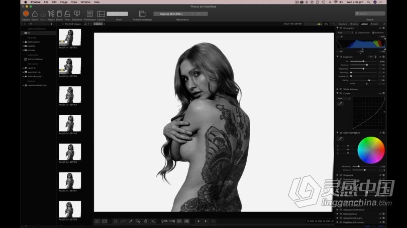 不同灯光设置高调照明效果人像摄影技巧视频教程  福风灵感网 www.ffidea.com