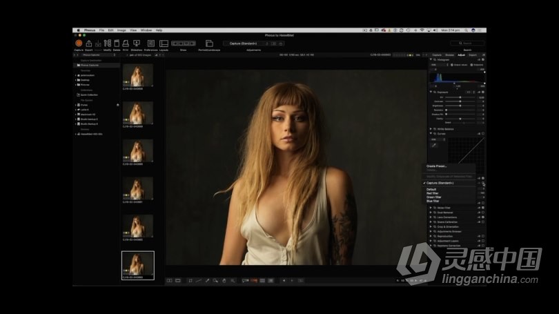 重现复原老照片翻拍人像摄影技巧视频教程  福风灵感网 www.ffidea.com