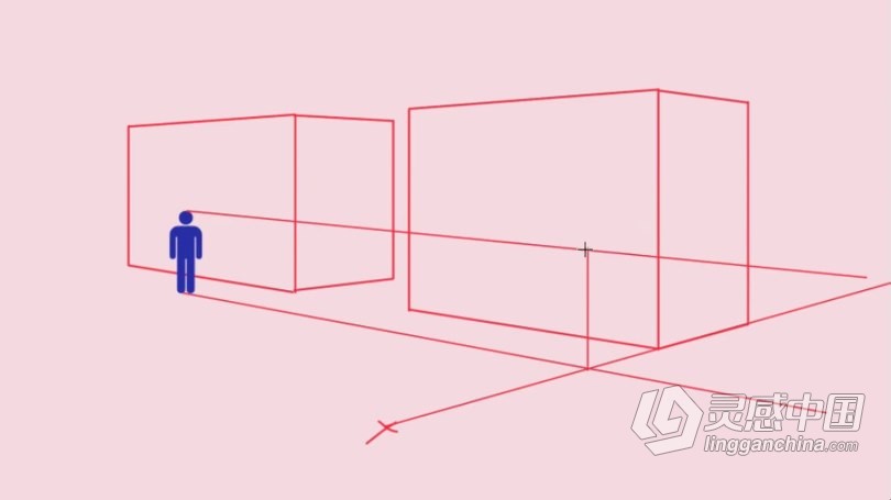 绘画教程 透视路径构建复杂场景技术训练视频教程  福风灵感网 www.ffidea.com