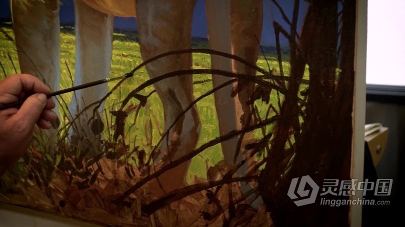 绘画教程 欧美传统油画大师级训练视频教程  福风灵感网 www.ffidea.com