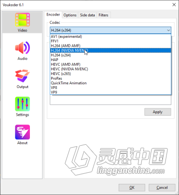 中文AE/PR插件 多格式视频编码渲染加速输出插件中文汉化达芬奇/AE/PR/ME/VEGAS插件 Voukoder v10.0 中文Win版  福风灵感网 www.ffidea.com