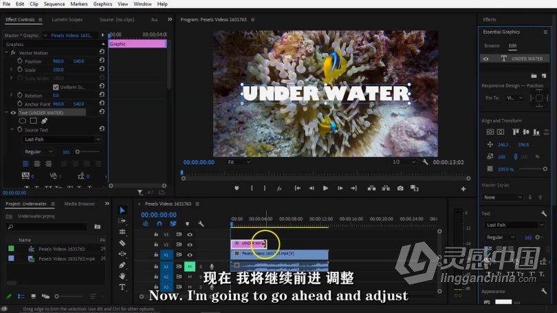 Pr教程 Premiere Pro创意视频编辑技巧视频教程 中文字幕  福风灵感网 www.ffidea.com