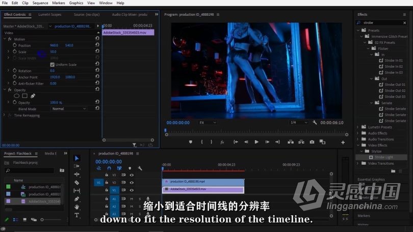 Pr教程 Premiere Pro创意视频编辑技巧视频教程 中文字幕  福风灵感网 www.ffidea.com