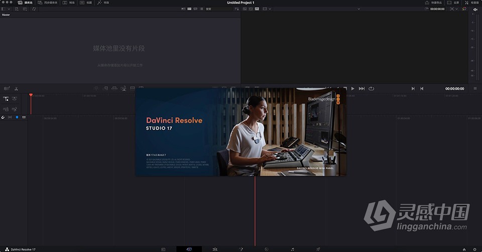 剪辑调色特效和音频后期软件 达芬奇17.4.5中文版 Davinci Resolve Studio 17.4.5 Mac  福风灵感网 www.ffidea.com