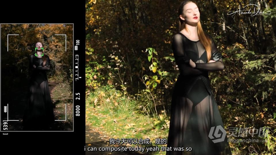 摄影大师Amanda Diaz -时尚摄影大师班从开始到结束 中英字幕  福风灵感网 www.ffidea.com