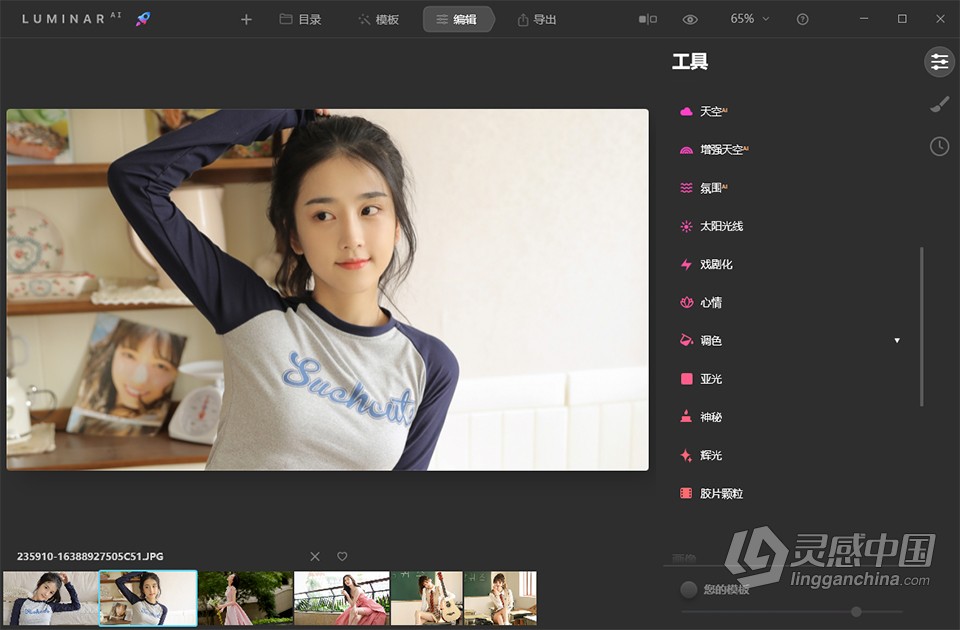 人工智能照片编辑软件 Luminar AI 1.5.2 (9370) Win中文激活版下载  福风灵感网 www.ffidea.com