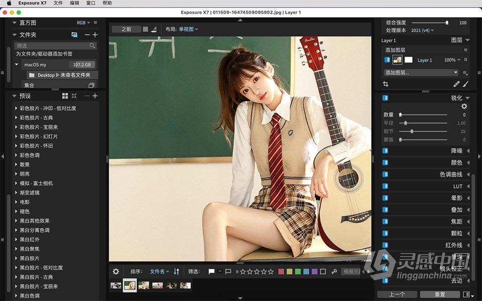 无损RAW图像编辑调色软件 Exposure X7 v7.1.3.186 macOS 中文汉化版下载  福风灵感网 www.ffidea.com