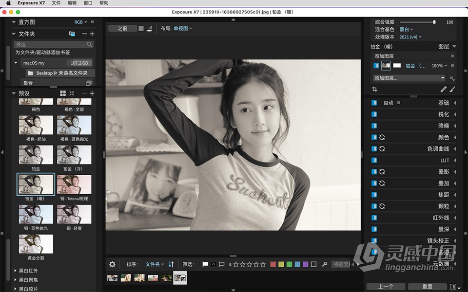 无损RAW图像编辑调色软件 Exposure X7 v7.1.3.186 macOS 中文汉化版下载  福风灵感网 www.ffidea.com