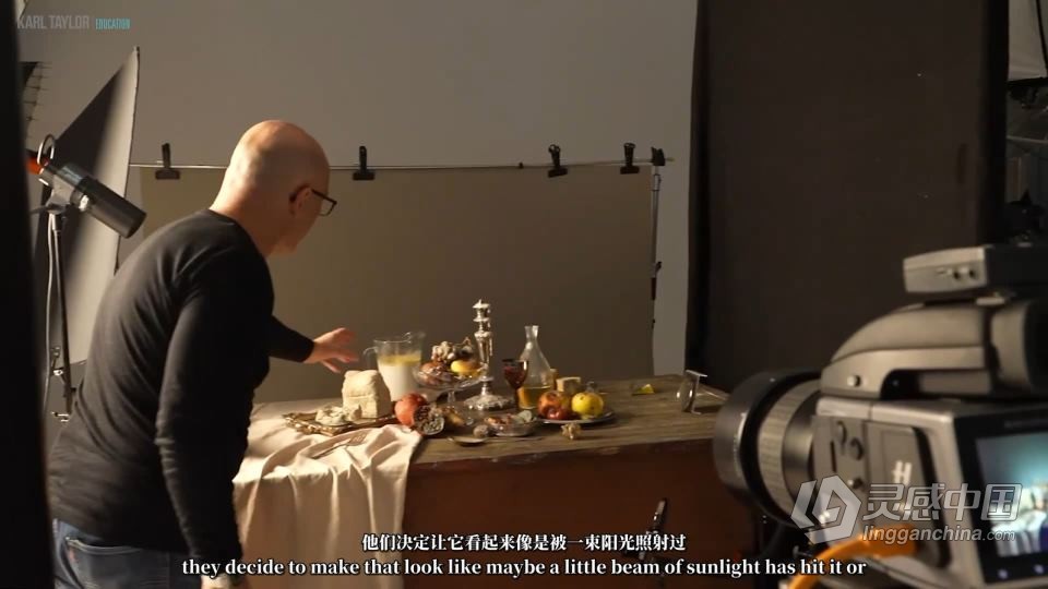 卡尔·泰勒Karl Taylor静物专题“自然衰变”油画风格摄影布光教程 中文字幕  福风灵感网 www.ffidea.com