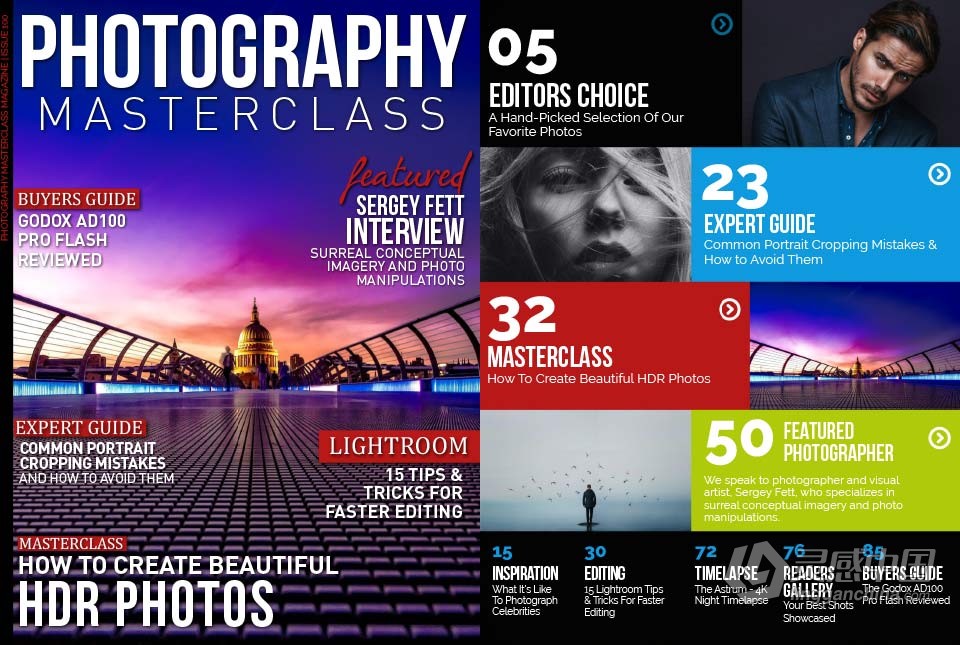 Photography Masterclass-摄影大师班英文杂志 第2021 年第100期  福风灵感网 www.ffidea.com