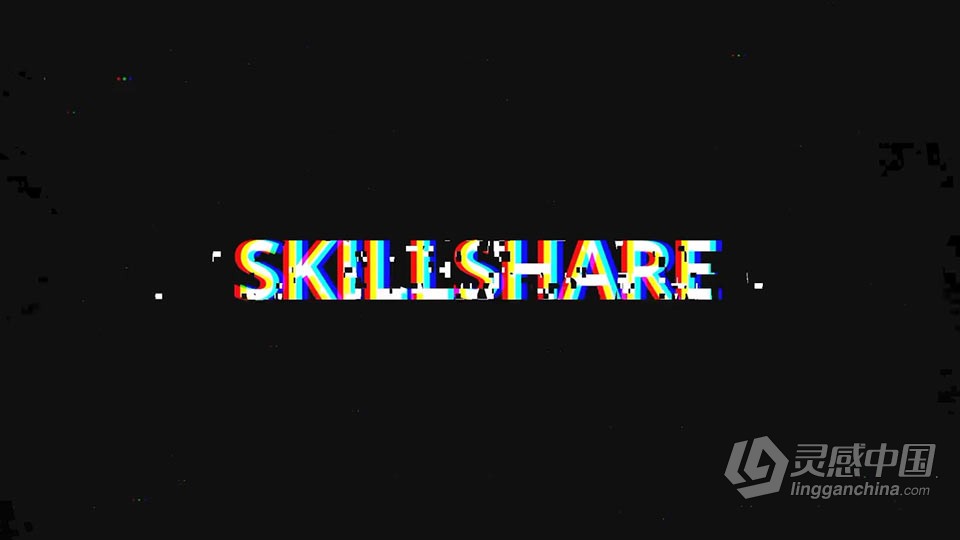 AE创建简单故障文本动画工作流程视频教程  福风灵感网 www.ffidea.com