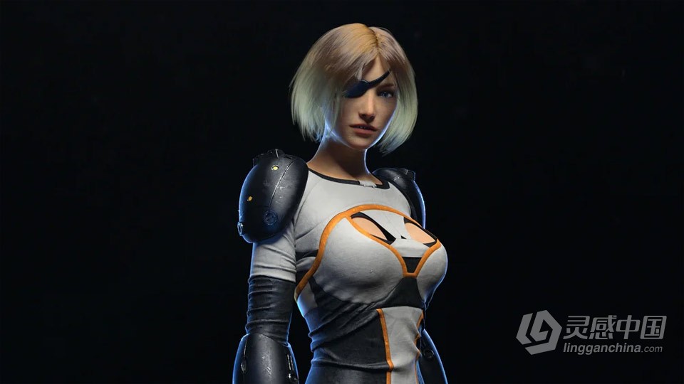 C4D与Marvelous超精细女性角色完整制作工作流程视频教程  福风灵感网 www.ffidea.com