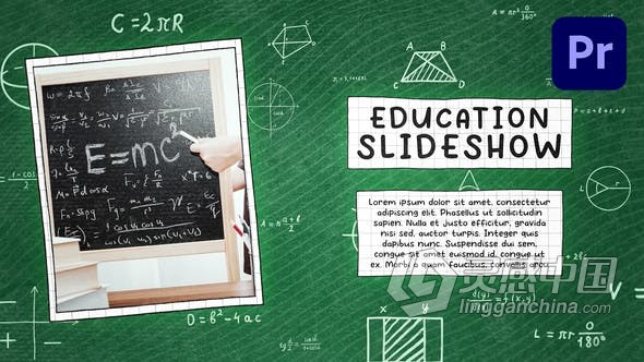 PR模板-有趣科学儿童创意课程在线教育介绍 Grunge Education Opener - Premiere Pro  福风灵感网 www.ffidea.com