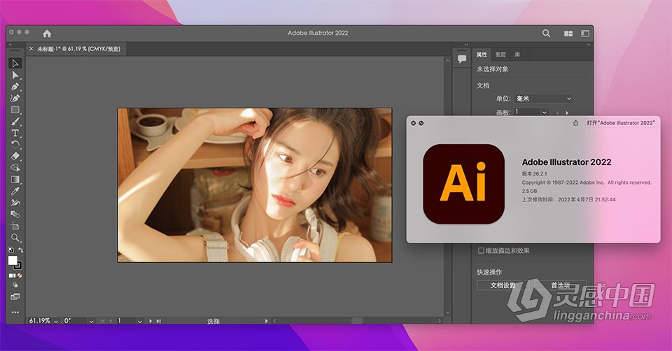 Ai 2022苹果版 Illustrator 2022 v26.2.1 for Mac 中文激活版 intel/M1通用  福风灵感网 www.ffidea.com
