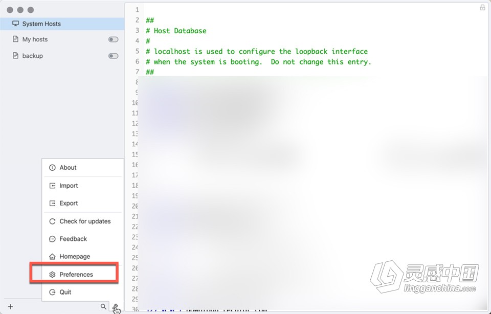SwitchHosts 4.1.0 for Mac中文激活版 Mac好用的hosts管理利器免费下载  福风灵感网 www.ffidea.com