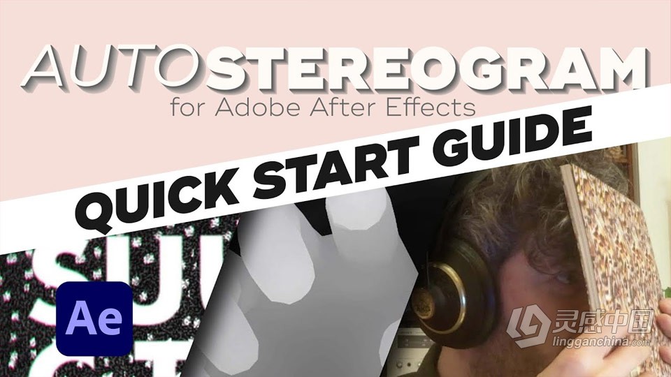 二维图像创建三维视觉错觉场景特效 Autostereogram v1.0.17 Win/Mac 附使用教程  福风灵感网 www.ffidea.com