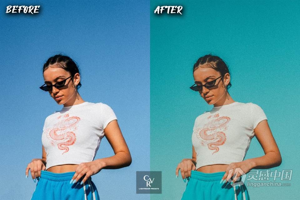 90年代复古电影胶片感Lightroom预设 10 Retro 90's Lightroom Presets  福风灵感网 www.ffidea.com