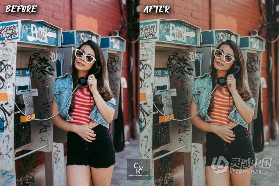 90年代复古电影胶片感Lightroom预设 10 Retro 90's Lightroom Presets  福风灵感网 www.ffidea.com