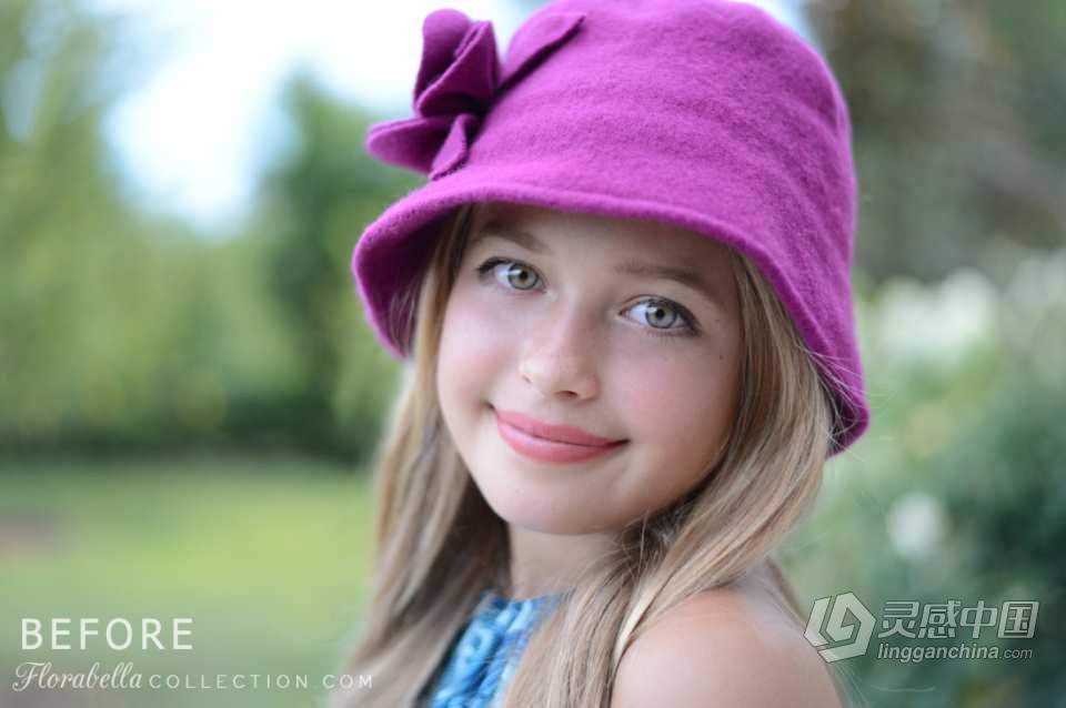国外大师级儿童摄影后期调色PS动作（附全套视频教程） Florabella TRINITY Photoshop Actions  福风灵感网 www.ffidea.com
