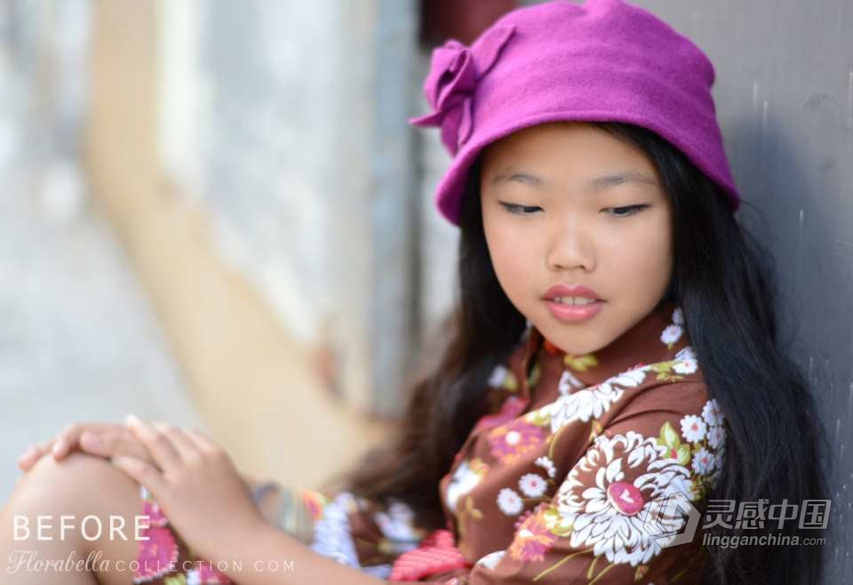 国外大师级儿童摄影后期调色PS动作（附全套视频教程） Florabella TRINITY Photoshop Actions  福风灵感网 www.ffidea.com