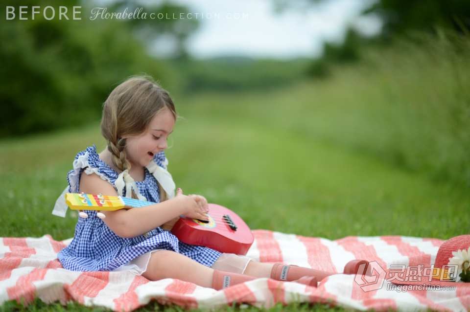 国外大师级儿童摄影后期调色PS动作（附全套视频教程） Florabella TRINITY Photoshop Actions  福风灵感网 www.ffidea.com