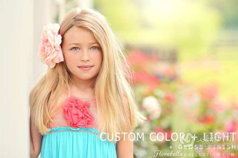 国外大师级儿童摄影后期调色PS动作（附全套视频教程） Florabella TRINITY Photoshop Actions  福风灵感网 www.ffidea.com