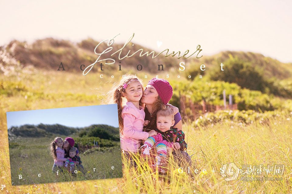 著名M4H大师级华丽微光PS动作套装 Glimmer Action Collection  福风灵感网 www.ffidea.com