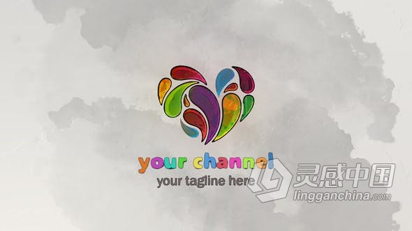 AE模板-艺术绘图动画快速频道介绍片头工程文件下载  福风灵感网 www.ffidea.com