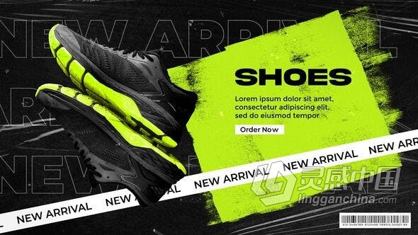 AE模板-画笔描边产品介绍展示动画工程文件下载  福风灵感网 www.ffidea.com