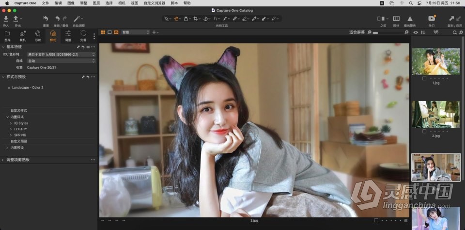 飞思企业版软件RAW图像编辑软件 Capture One 22 Enterprise 15.3.3.8 for mac 中文激活版下载  福风灵感网 www.ffidea.com