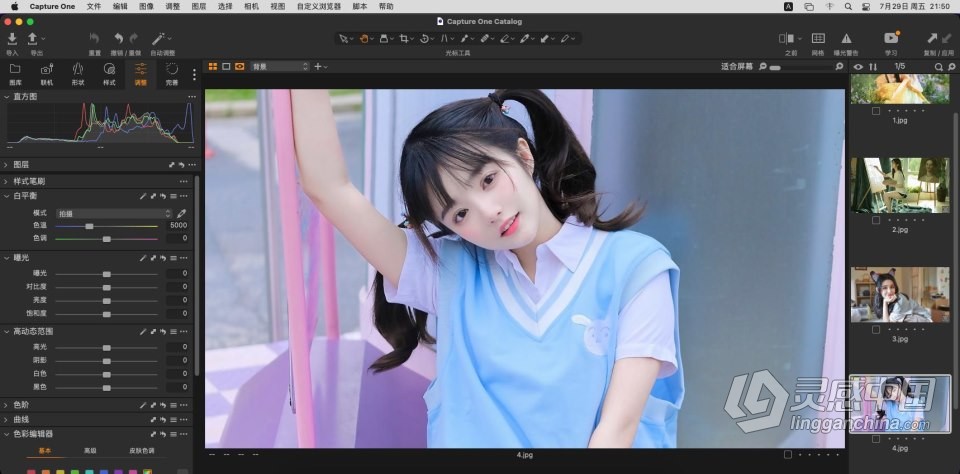飞思软件RAW图像编辑软件 Capture One 23 Pro 16.0.0.157 中文版 Mac版本下载  福风灵感网 www.ffidea.com