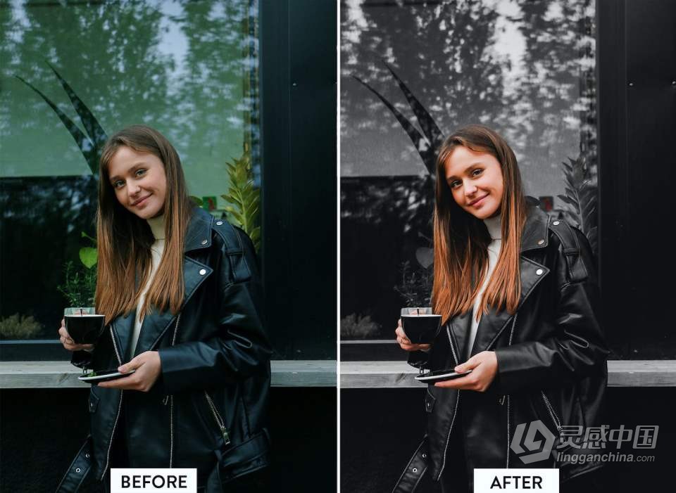 中性灰深色调人像后期Lightroom预设 10 Dark Tones Lightroom Presets  福风灵感网 www.ffidea.com