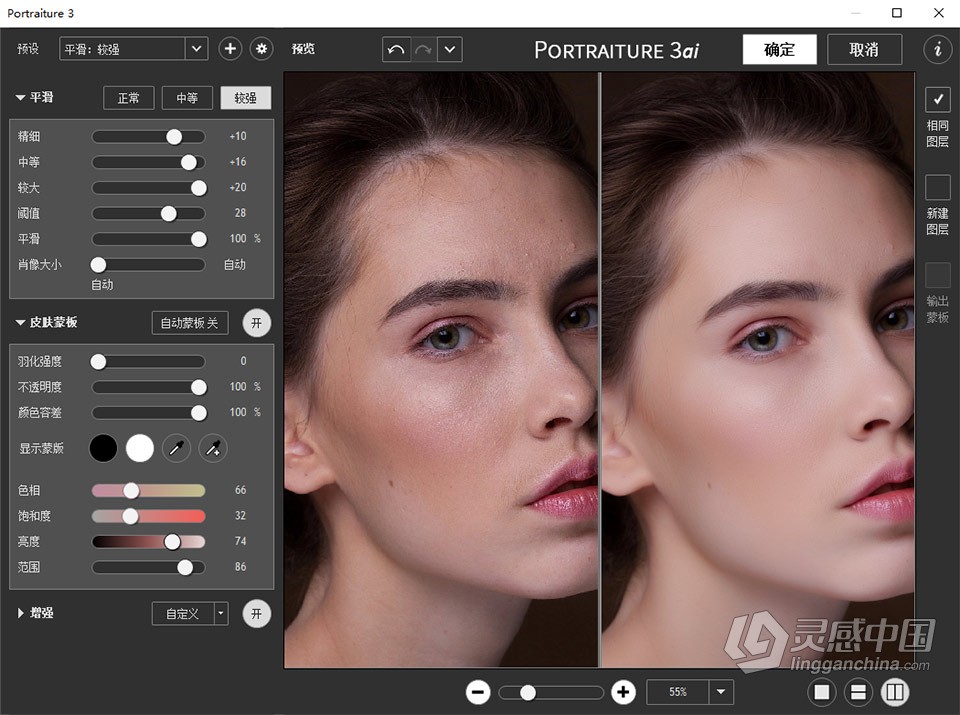 PS磨皮降噪3套件 Imagenomic Professional Plugin Suite 1739 WIN中文汉化版 含Portraiture 3.5.7和  福风灵感网 www.ffidea.com