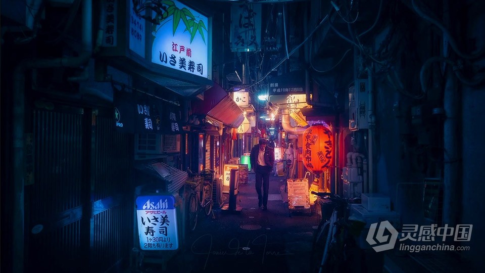 风光大神 Javier de la Torre 夜景风光赛博朋克风格前后期教程 中文字幕  福风灵感网 www.ffidea.com