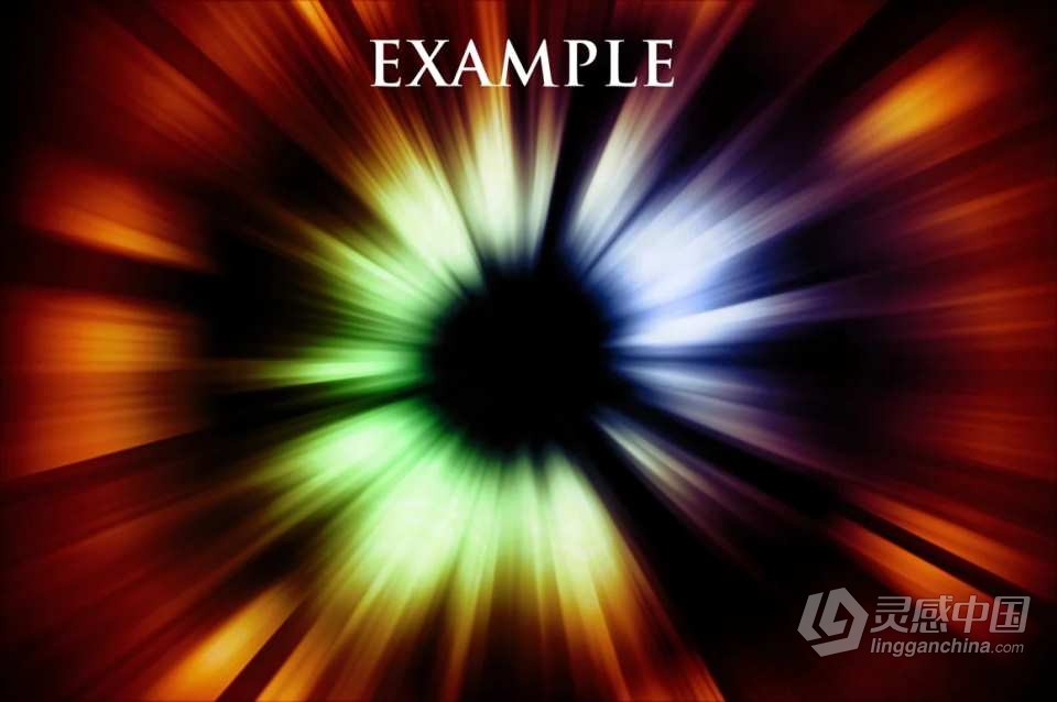 83种自然光线放射光爆裂光线艺术效果PS笔刷 83 Light and Burst Brushes  福风灵感网 www.ffidea.com