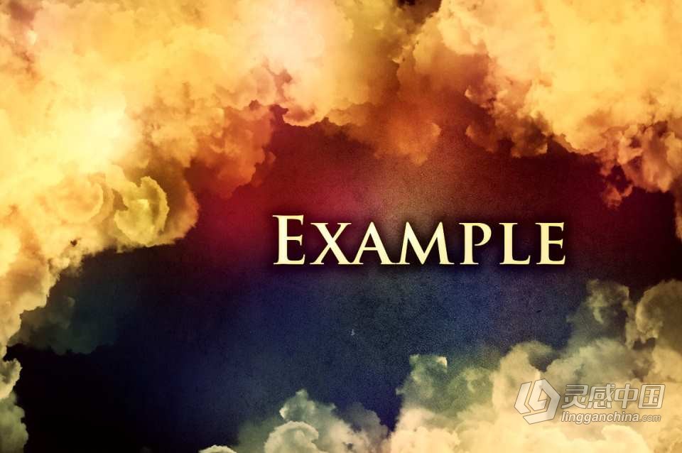 31种真实云彩白云水彩效果PS笔刷 31 Cloud Stroke Brushes  福风灵感网 www.ffidea.com