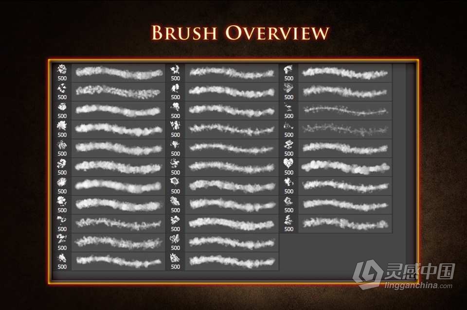 31种真实云彩白云水彩效果PS笔刷 31 Cloud Stroke Brushes  福风灵感网 www.ffidea.com
